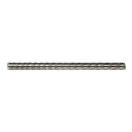 MIDWEST FASTENER Fully Threaded Rod, M6-1mm, Zinc Plated Finish, 12 PK 76882